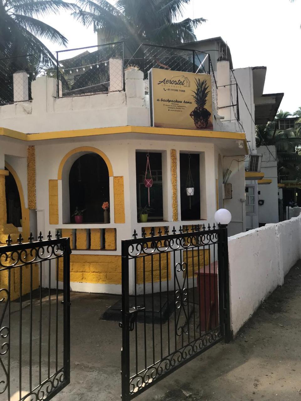 Aerostel - Backpacker'S Hostel In Goa Calangute Ngoại thất bức ảnh